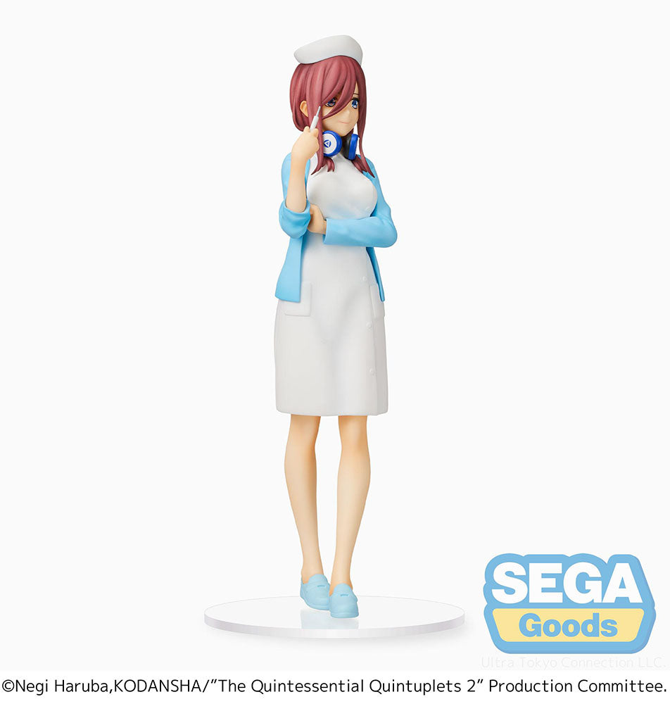 Sega Prize Figure Super Premium: The Quintessential Quintuplets 2 - Miku Nakano Enfermera