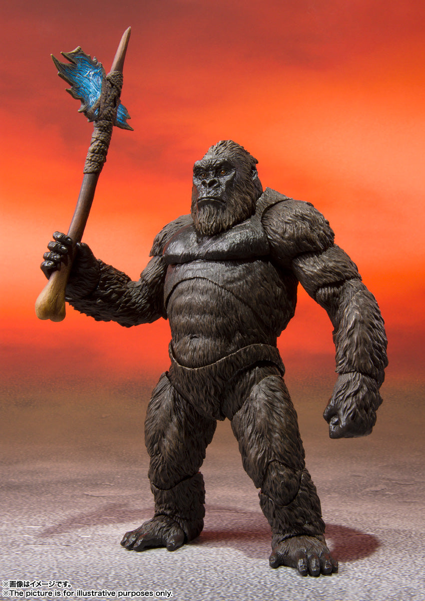 Bandai Tamashii Nations SH Monsterarts: Godzilla vs Kong 2021 - King Kong Figura de Accion