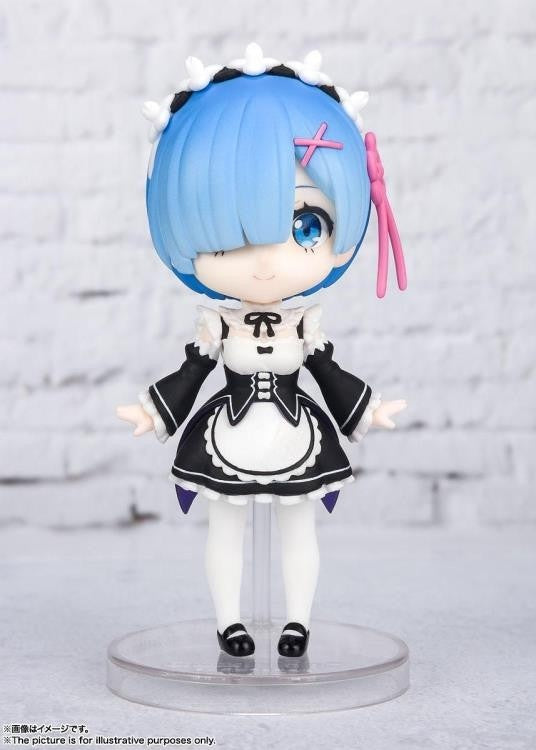 Bandai Tamashii Nations Mini FiguArts: Re Zero Starting Life in Another World - Rem Mini Figura