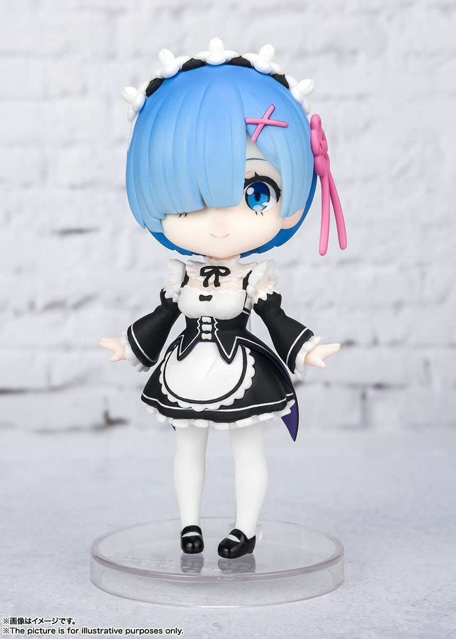 Bandai Tamashii Nations Mini FiguArts: Re Zero Starting Life in Another World - Rem Mini Figura