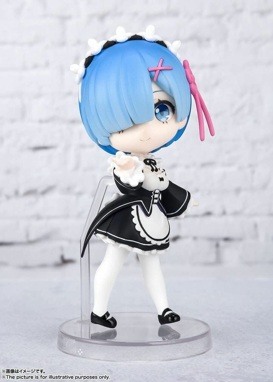 Bandai Tamashii Nations Mini FiguArts: Re Zero Starting Life in Another World - Rem Mini Figura