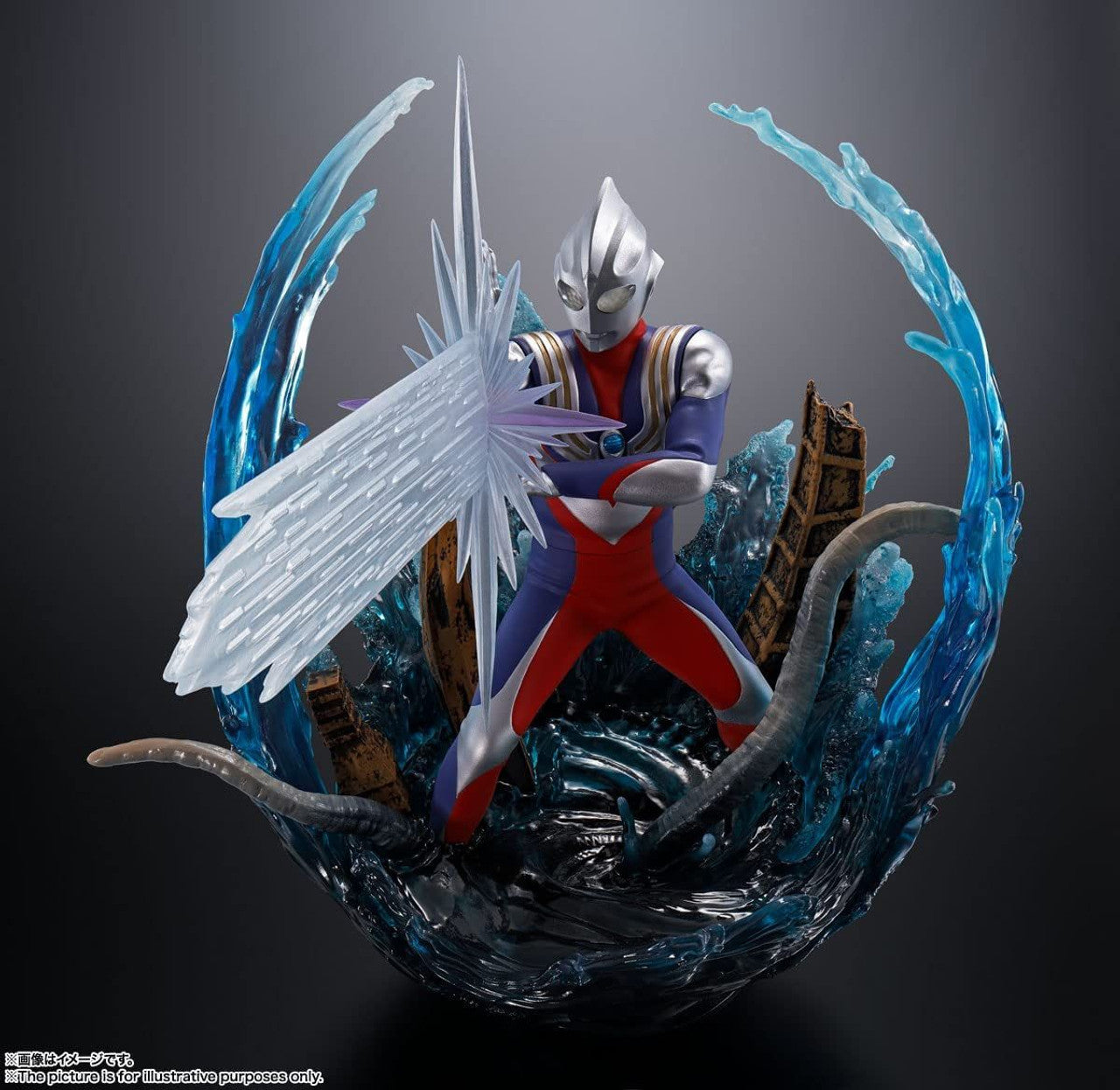 Bandai Tamashii Nations Figuarts ZERO: Ultraman Tiga - Ultraman Tiga Multi Type Estatua