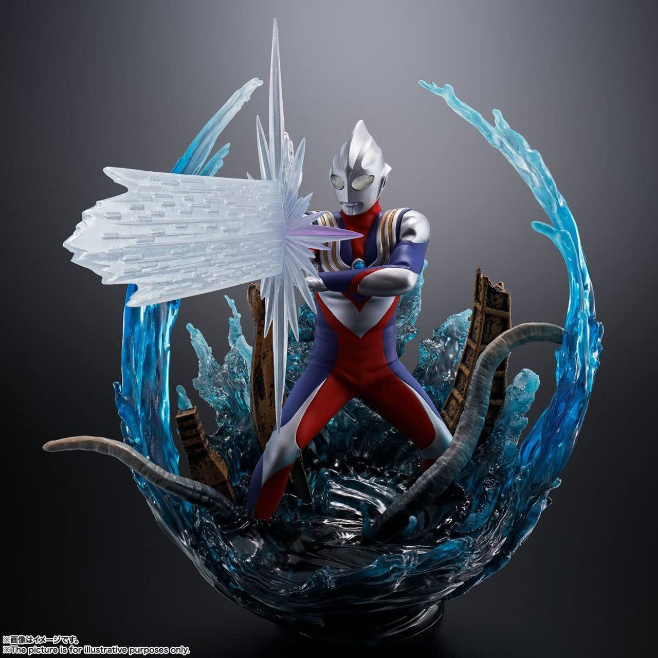 Bandai Tamashii Nations Figuarts ZERO: Ultraman Tiga - Ultraman Tiga Multi Type Estatua