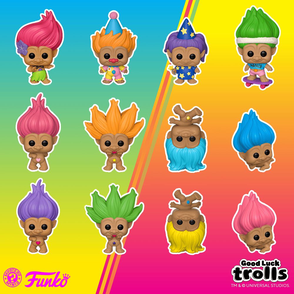 Funko Mystery Mini: Trolls - Figura Sorpresa