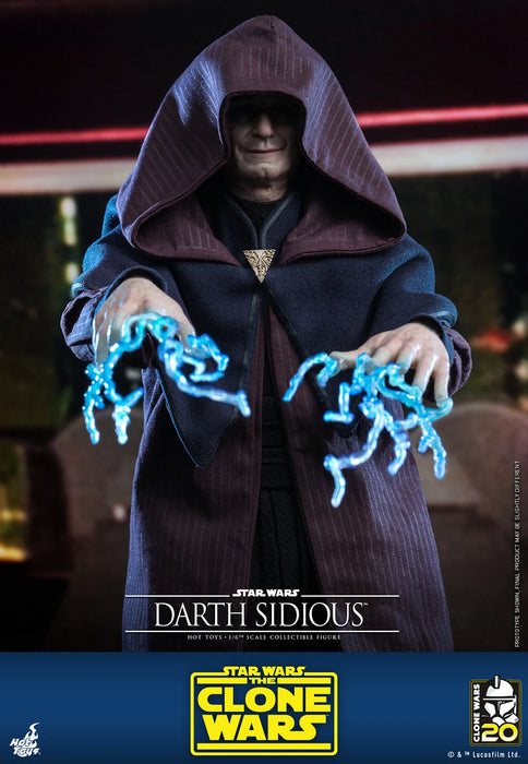 Hot Toys Television Masterpiece Series: Star Wars The Clone Wars 20 Aniversario - Darth Sidious Escala 1/6