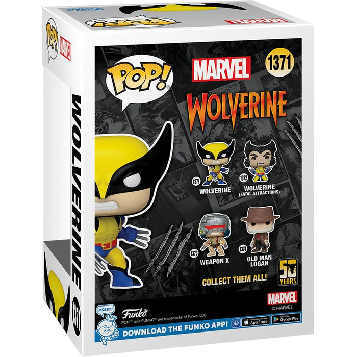 Funko Pop Marvel: Wolverine 50 Aniversario - Wolverine Classic