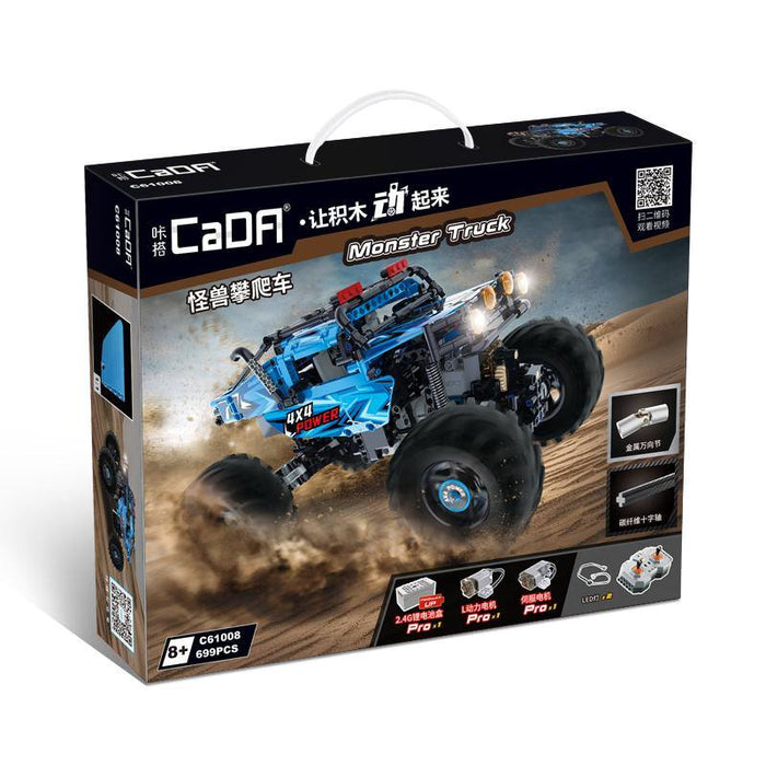 CaDA Chassis Buggy: Monster Truck RC Escala 1/10