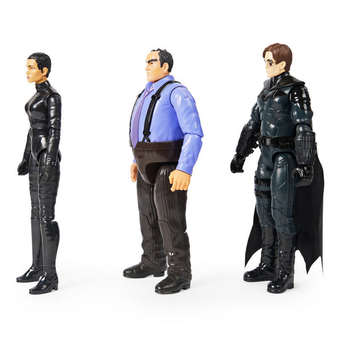 Batman Movie: Batman La Pelicula - Selina Kyle, Bruce Wayne Y Pinguino 3 Pack 12 Pulgadas