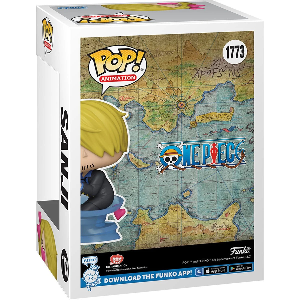 Funko Pop Animation: One Piece - Sanji Enamorado