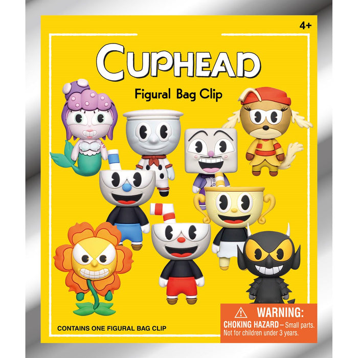 Monogram Llavero 3D para Mochila: Cuphead - Figura Sorpresa Series 1