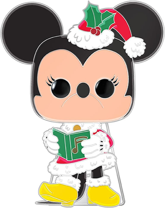 Funko Pop Pin: Disney Holiday - Minnie Mouse Glow Pin Esmaltado