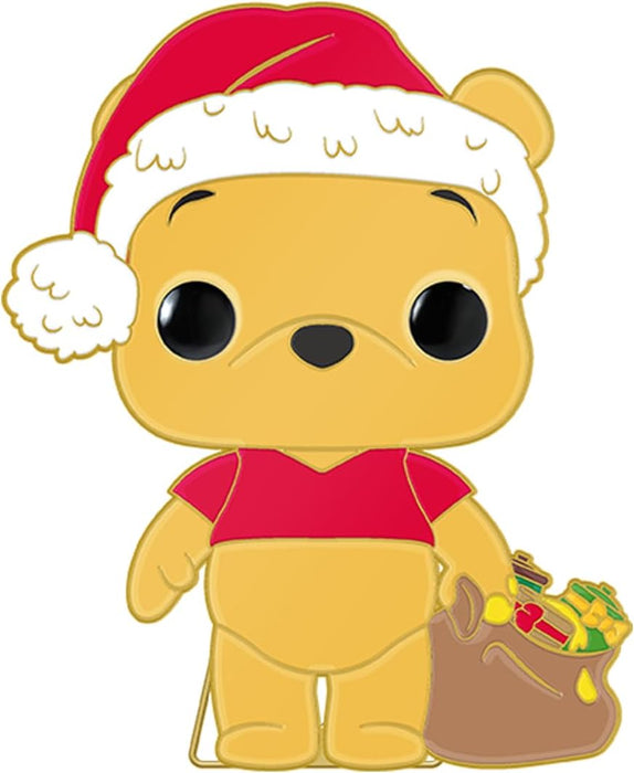 Funko Pop Pin: Disney Holiday - Winnie The Pooh Glow Pin Esmaltado