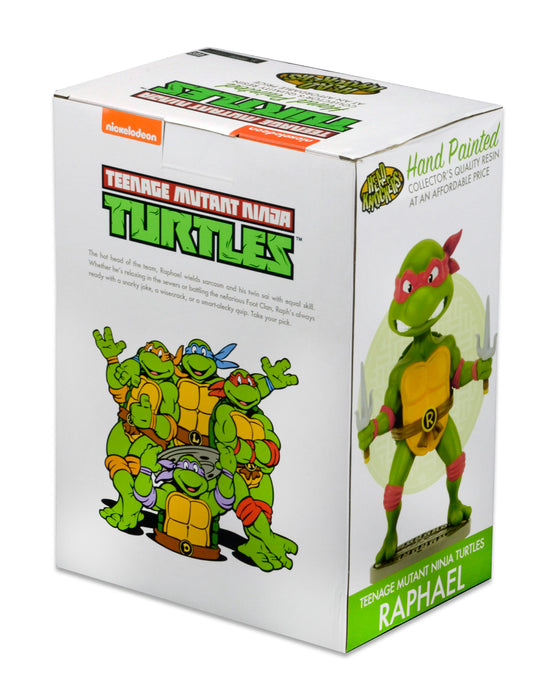 NECA Head Knocker Cabezon: TMNT Tortugas Ninja - Rafael 6.5 Pulgadas