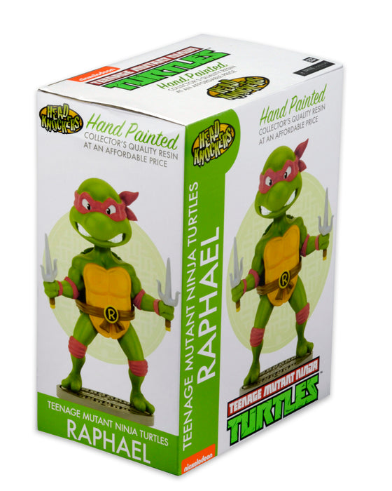 NECA Head Knocker Cabezon: TMNT Tortugas Ninja - Rafael 6.5 Pulgadas