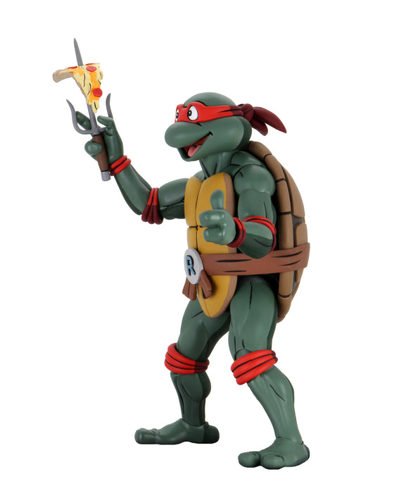 NECA Figura de Accion: TMNT Tortugas Ninja Carton - Rafael Escala 1/4