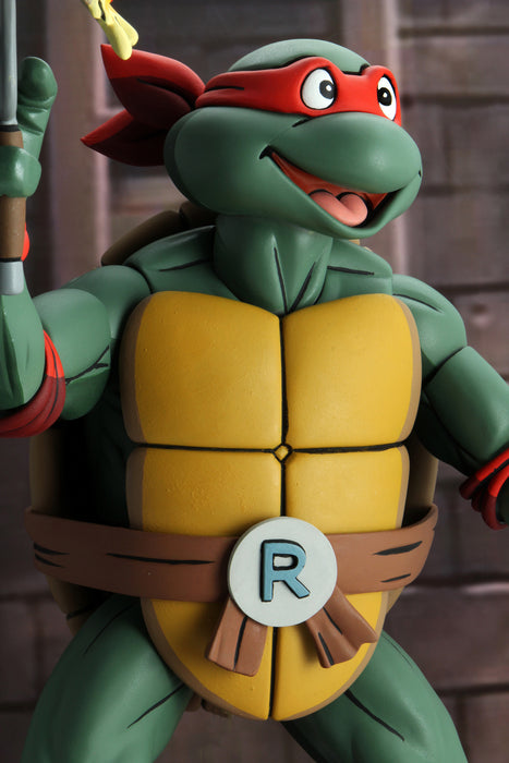 NECA Figura de Accion: TMNT Tortugas Ninja Carton - Rafael Escala 1/4