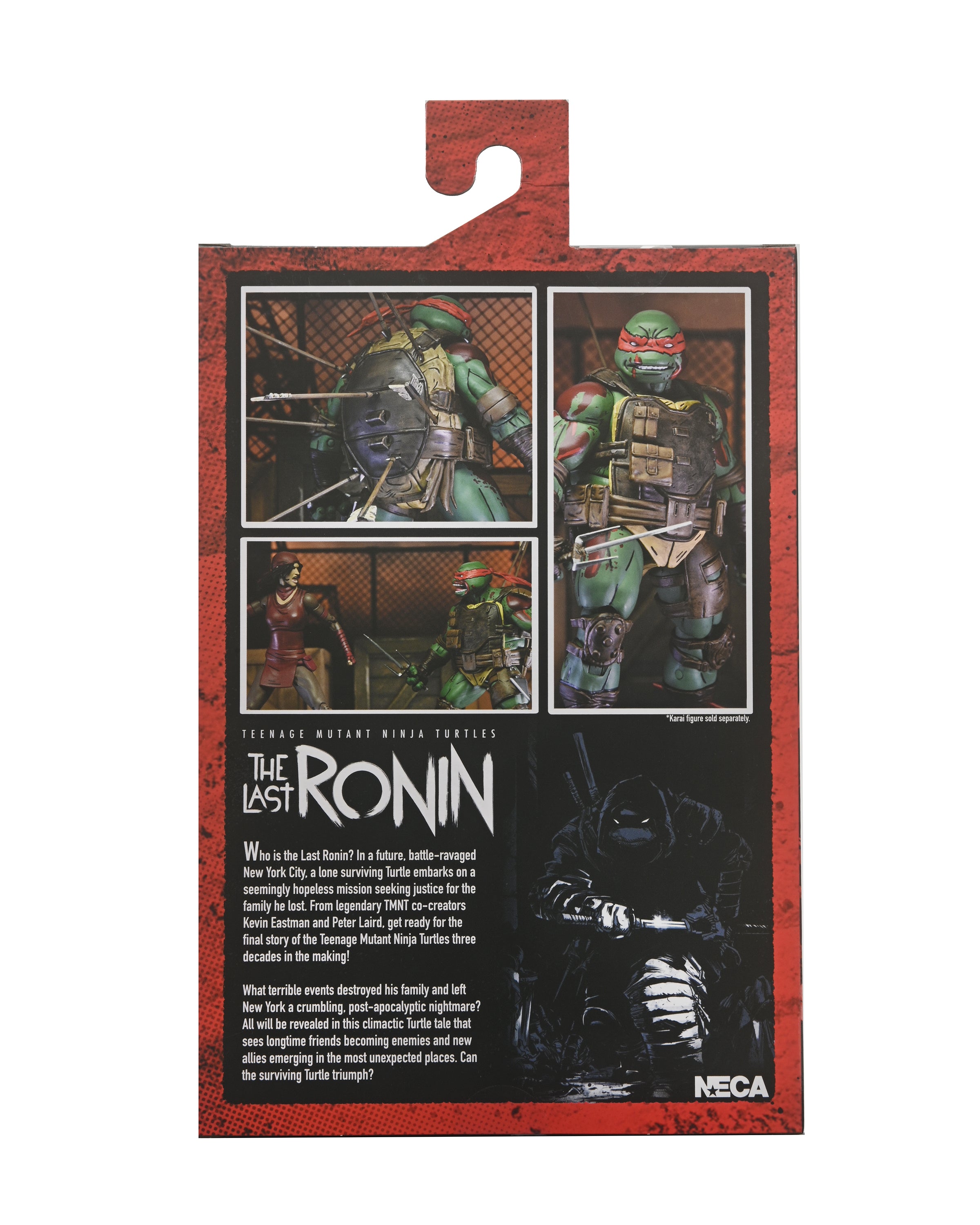 NECA Figura de Accion Ultimate: TMNT Tortugas The Last Ronin - Raphael El Primero En Caer 7 Pulgadas