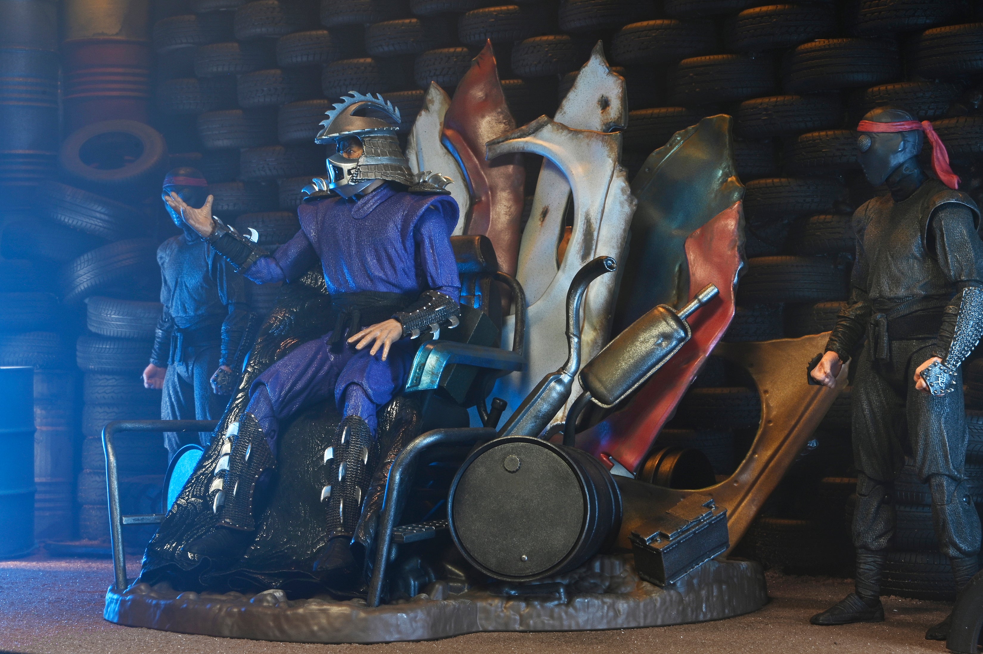 NECA Diorama: TMNT Secret Of The Ooze Movie - Shredders Throne