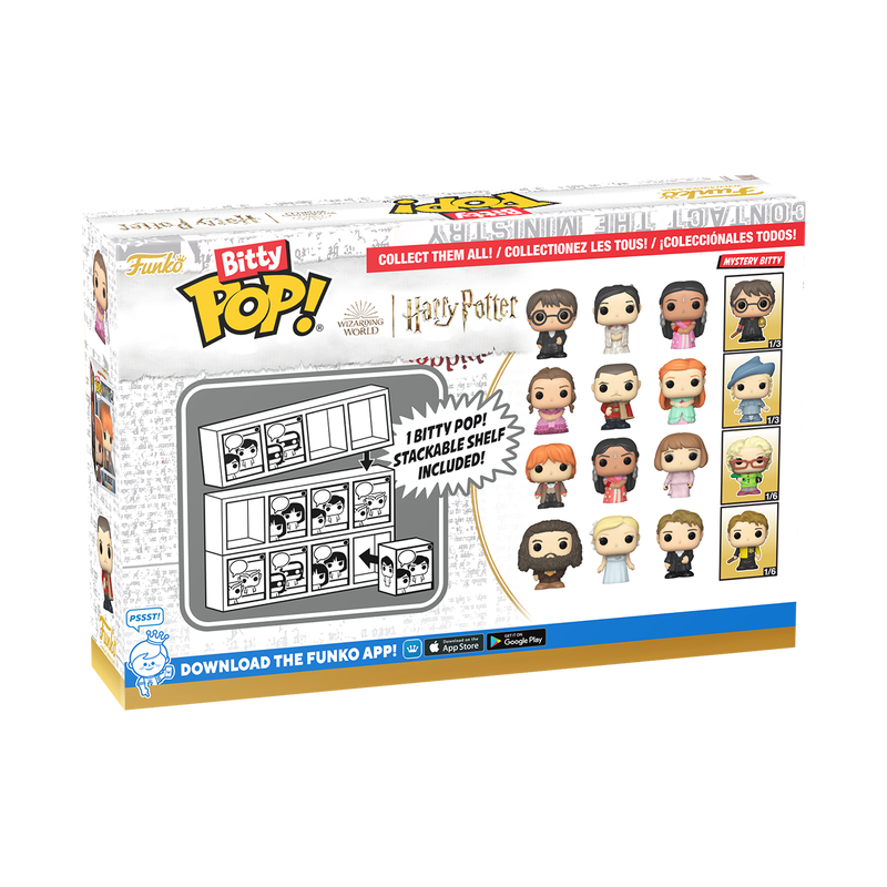 Funko Bitty Pop: Harry Potter y El Caliz De Fuego - Harry 4 Pack