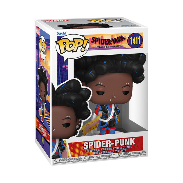 Funko Pop Marvel: Spiderman Across the Spiderverse - SpiderPunk Hobie Brown Sin Mascara