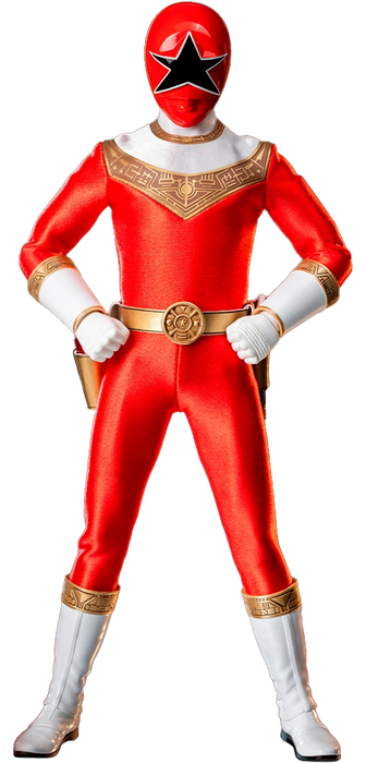 Threezero FigZero: Power Rangers Zeo - Ranger Rojo Zeo V Escala 1/6