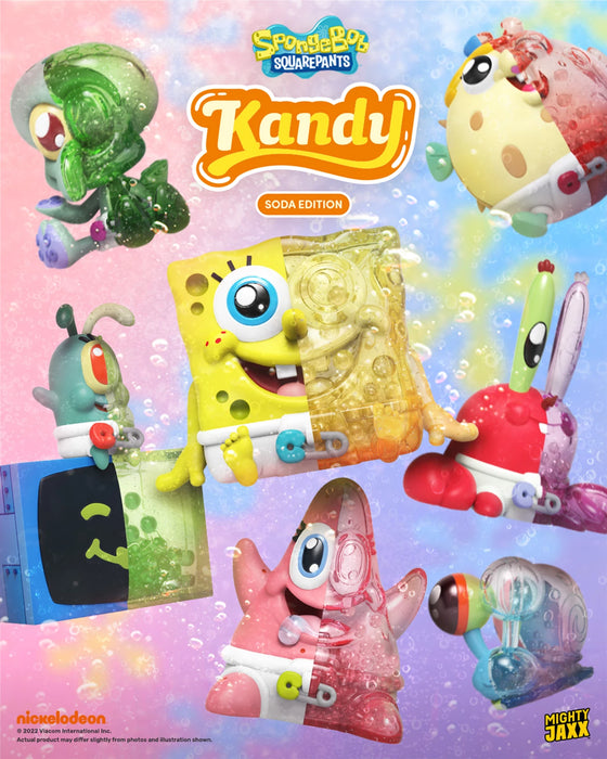 Mighty Jaxx Figures Kandy: Bob Esponja - Soda Edition Figura Sorpresa