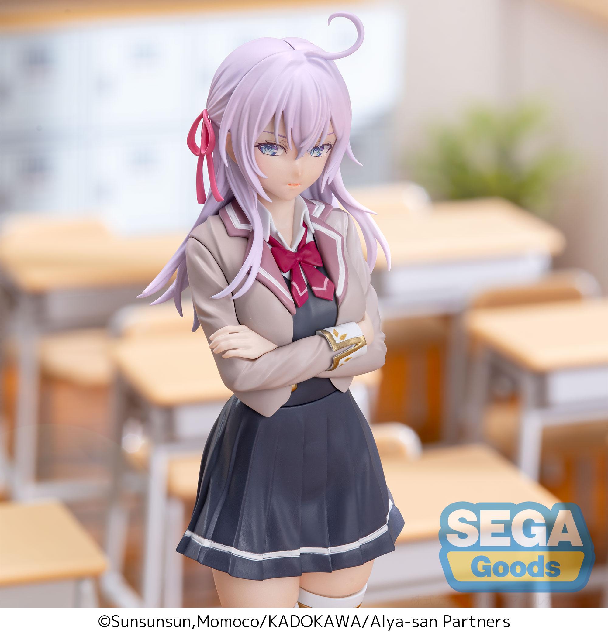 Sega Figures Luminasta: Alya Sometimes Hides Her Feelings In Russian - Alya Con Uniforme