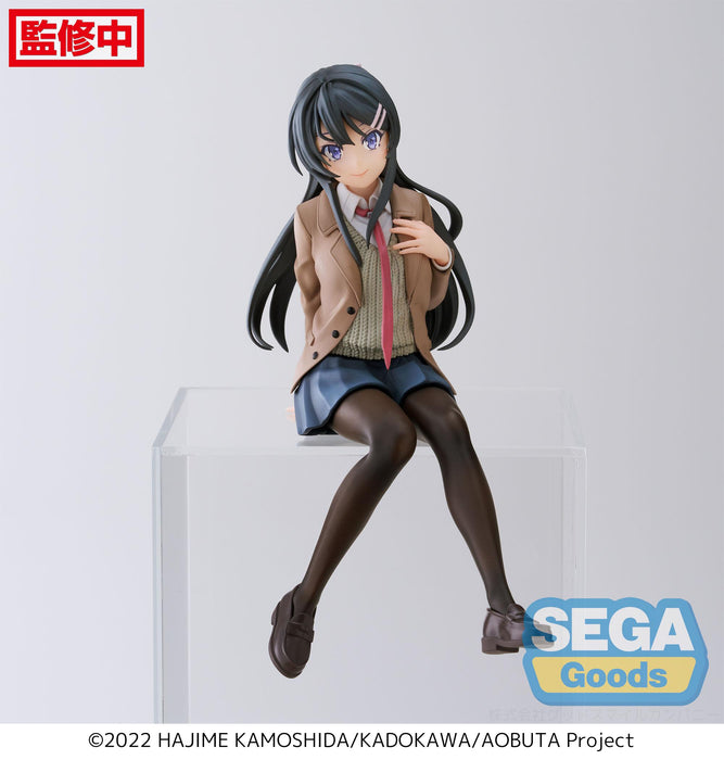 Sega Figures Premium Perching: Rascal Does Not Dream Of A Knapsack Kid - Mai Sakurajima