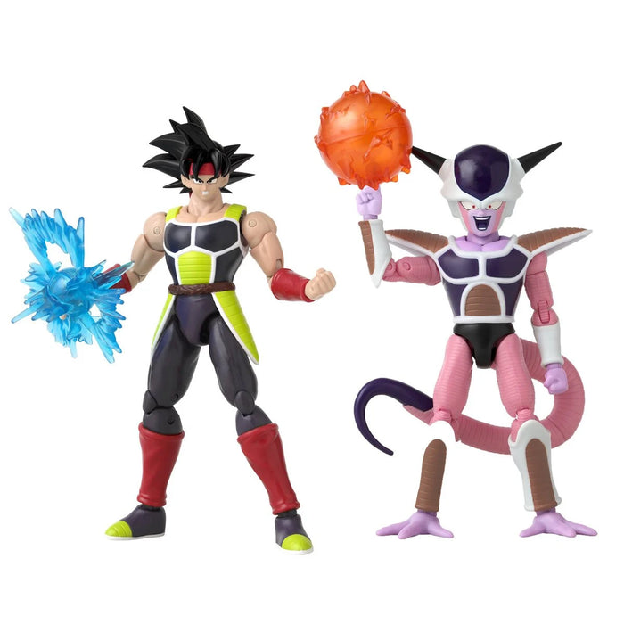 Bandai Namco Dragon Stars Battle Pack: Dragon Ball Super -  Bardock VS Freezer Primera Forma Figura De Accion 2 Pack