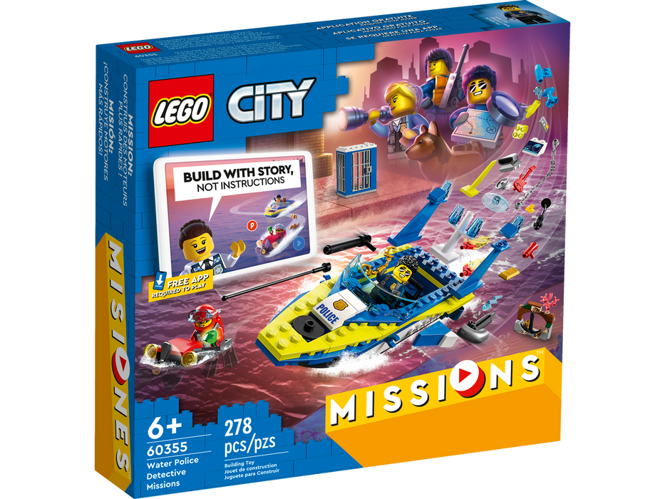 LEGO City Misiones de Investigacion de la Policia Acuatica 60355