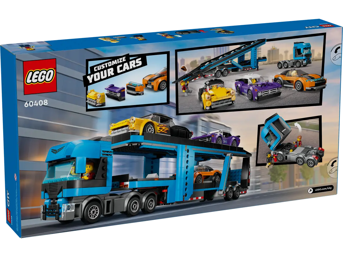 LEGO City Camion de Transporte con Deportivos 60408