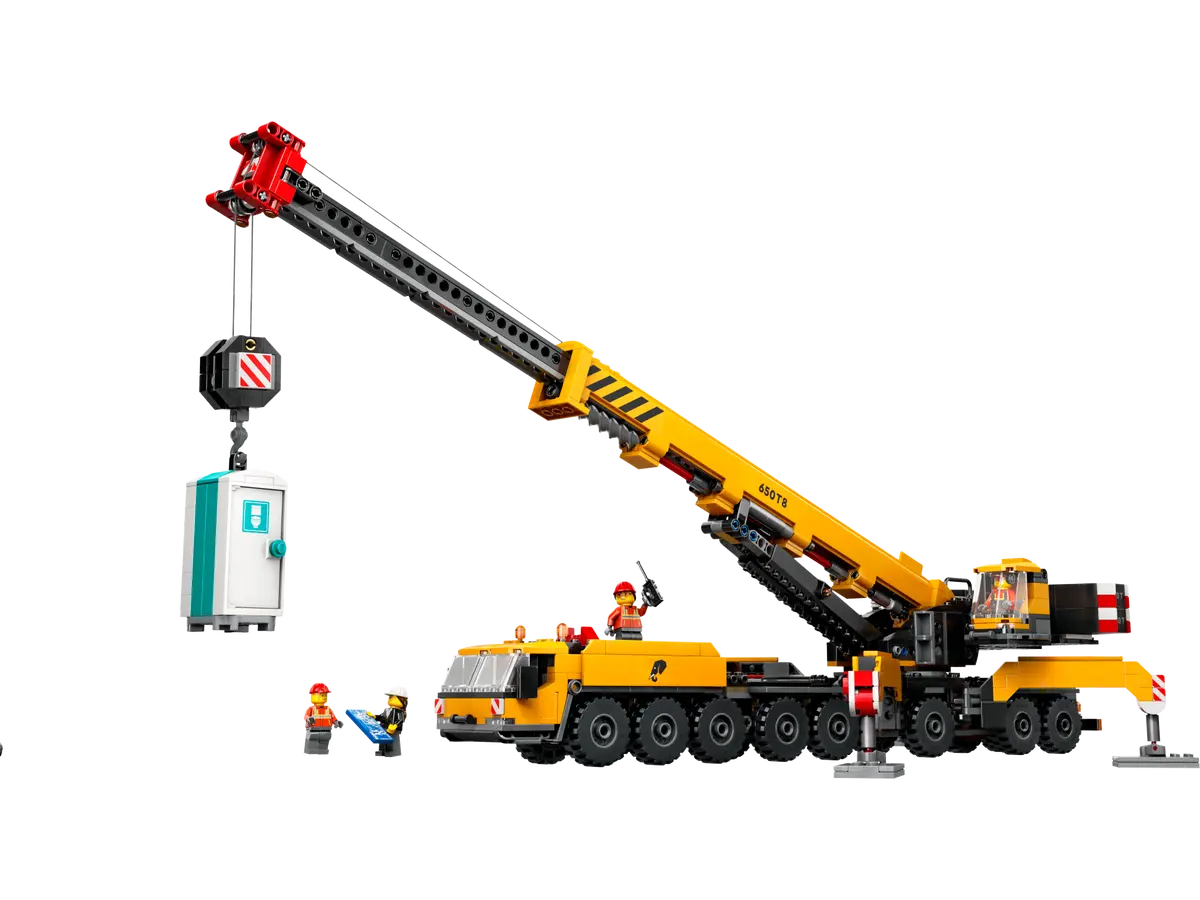 LEGO City Grua de Obra Movil Amarilla 60409