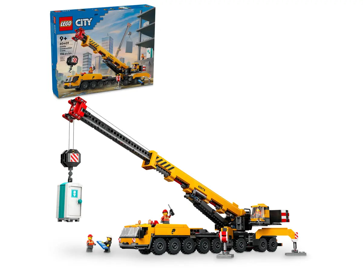 LEGO City Grua de Obra Movil Amarilla 60409