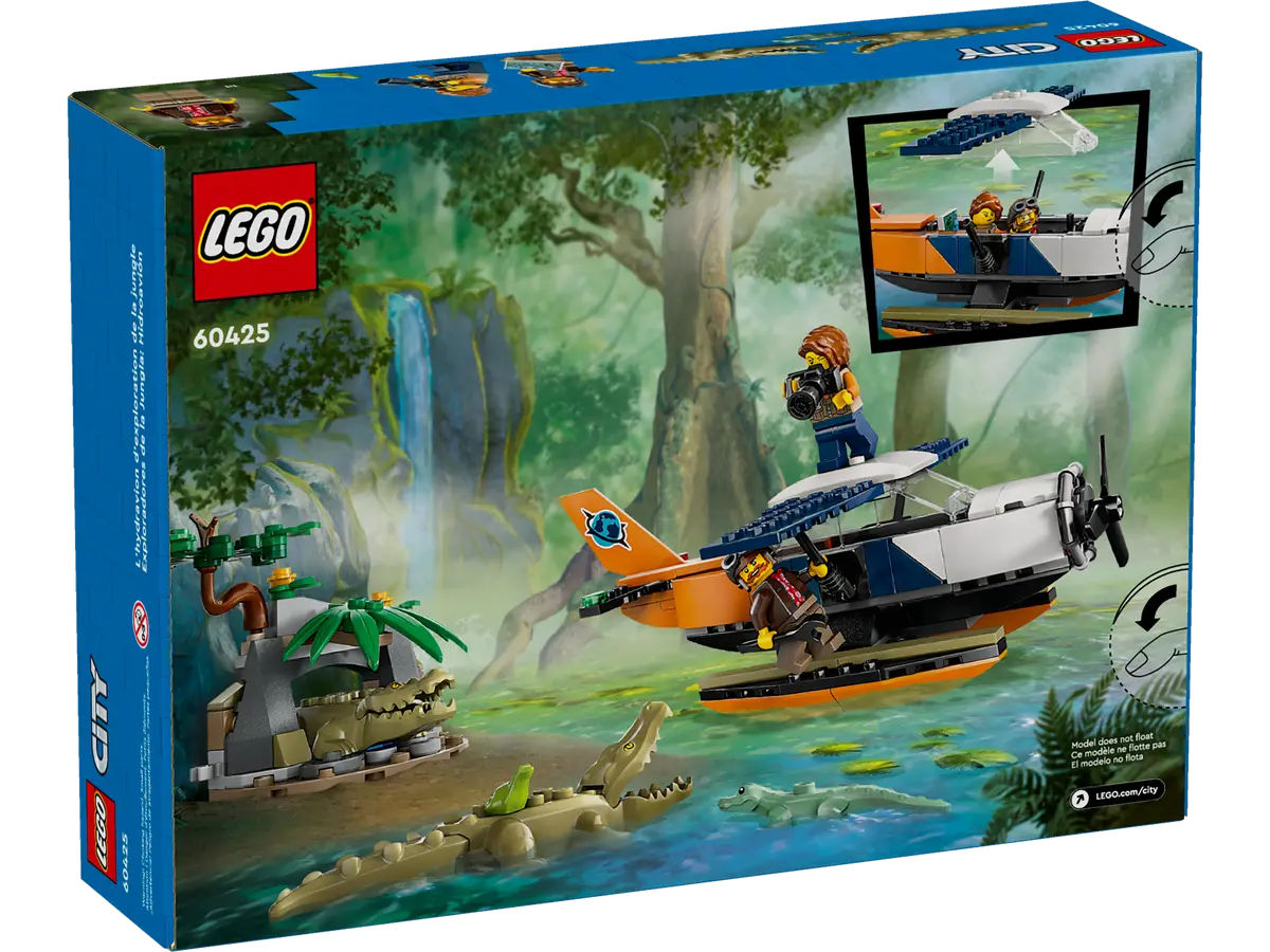 LEGO City Exploradores de la Jungla: Hidroavion 60425