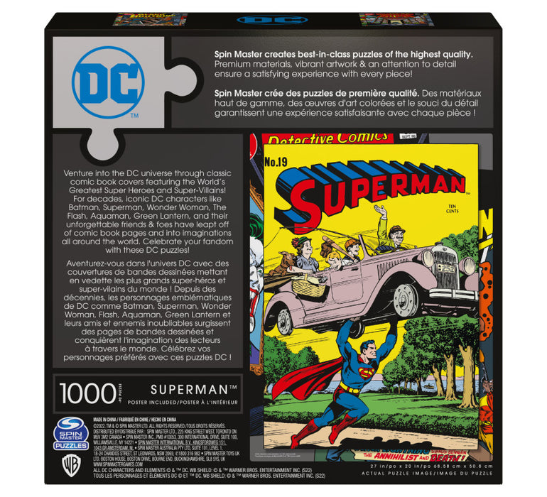 Cardinal: DC Detective Comics Num 19 - Superman 1000 Piezas