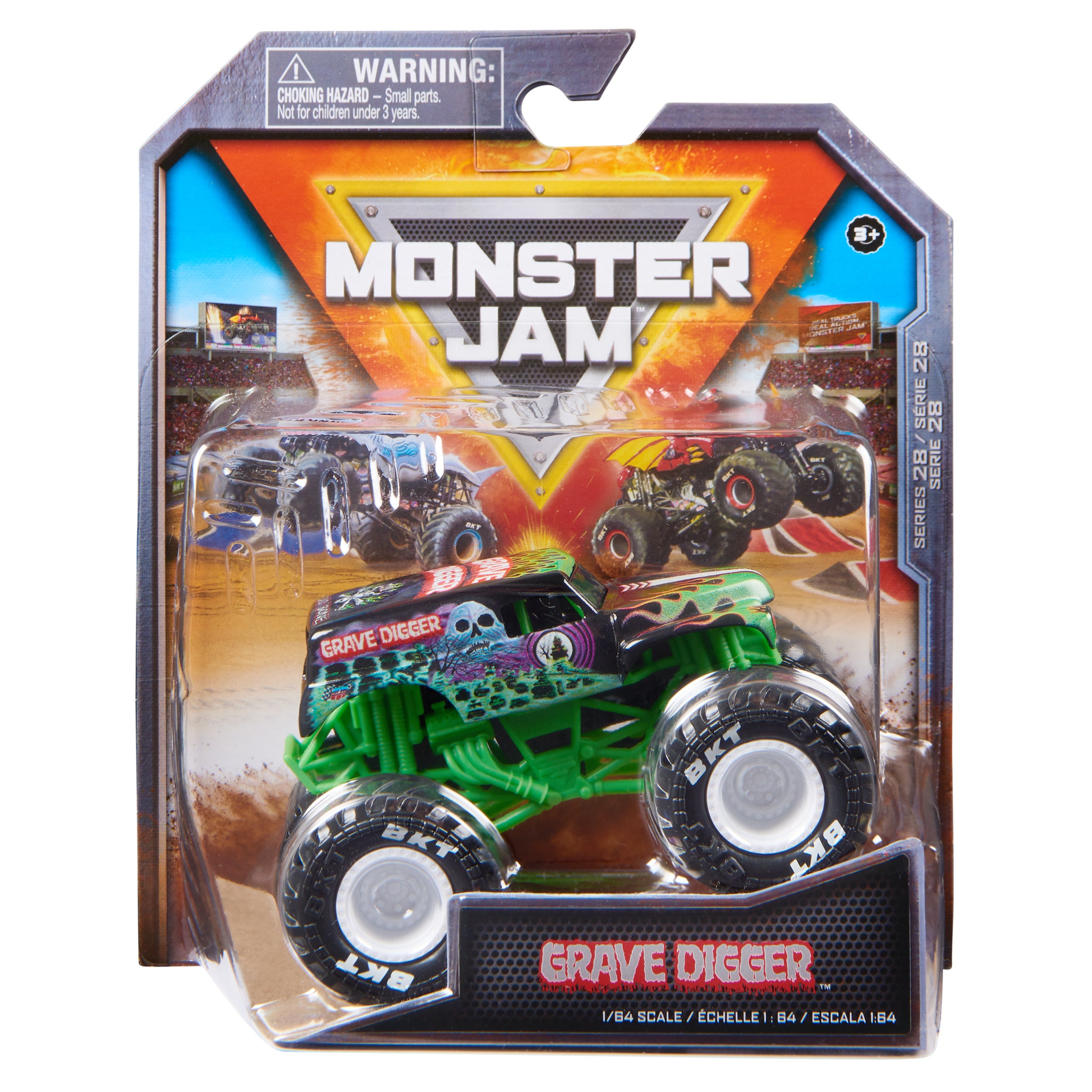 Monster Jam: Grave Digger Escala 1/64