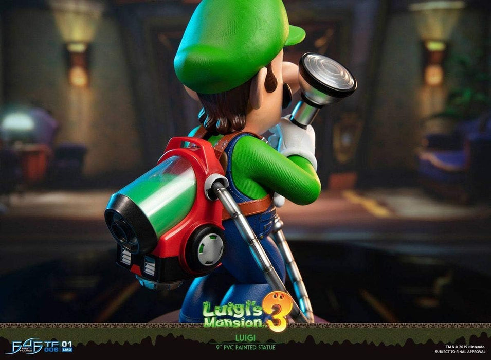 First 4 Figures: Mario Bros Luigis Mansion 3 - Luigi Cazafantasmas Edicion Estandar 9 Pulgadas