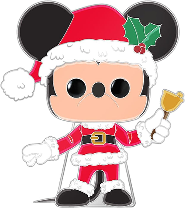 Funko Pop Pin: Disney Holiday - Mickey Mouse Glow Pin Esmaltado