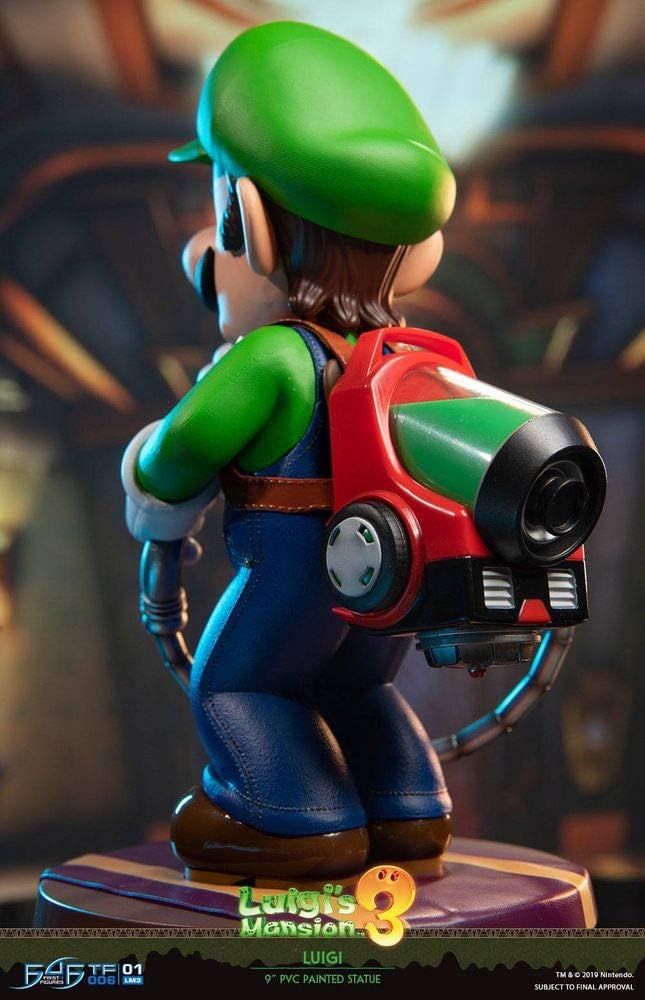 First 4 Figures: Mario Bros Luigis Mansion 3 - Luigi Cazafantasmas Edicion Estandar 9 Pulgadas