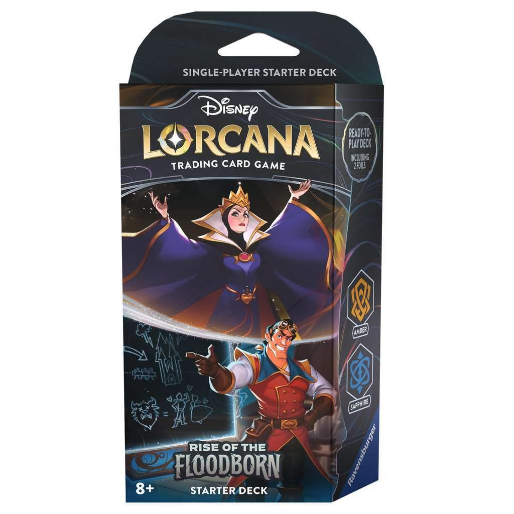 Lorcana: Rise Of The Floodborn - Starter Deck En Ingles - The Queen 1 pza