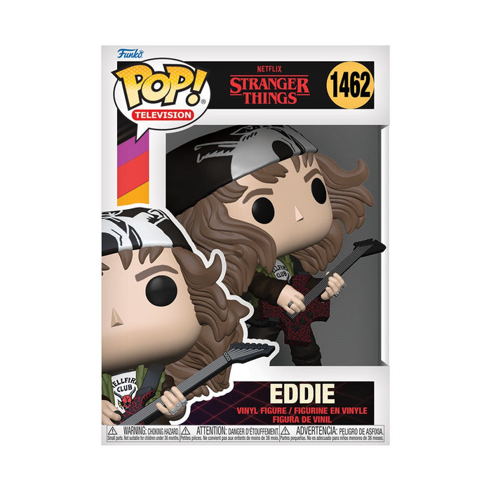 Funko Pop TV: Stranger Things S4 - Hunter Eddie Con Guitarra