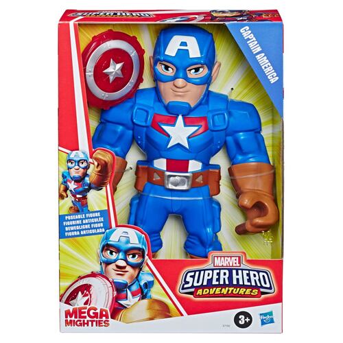 Plaskool Heroes: Marvel Mega Mighties - Capitan America