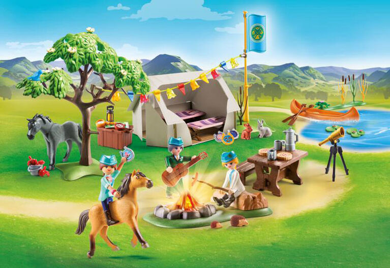 Playmobil Spirit: Campamento de Verano con Fortu y Spirit 70329