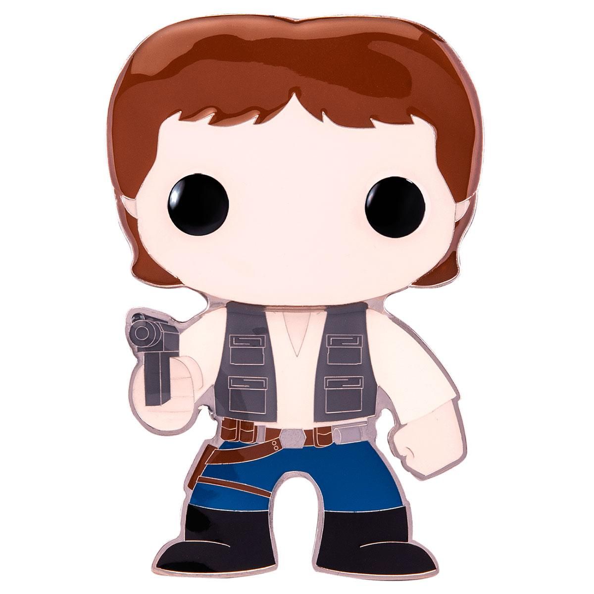 Funko Pop Pin: Star Wars - Han Solo Pin Esmaltado