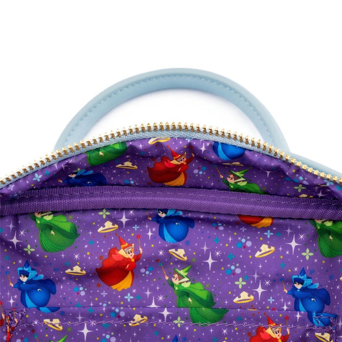 Loungefly X Disney:Castillo de Princesas Series Bella Durmiente Bolso Cruzado