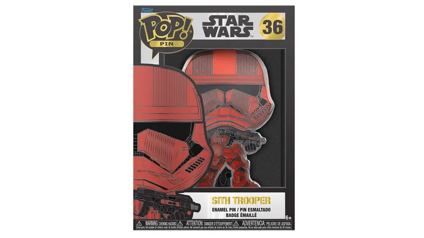 Funko Pop Pin: Star Wars: Sith Trooper Pin Esmaltado