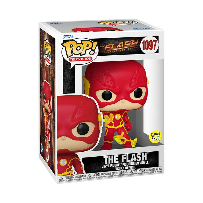 Funko Pop & Tee: DC The Flash - Playera Extra Grande Con Flash Glow