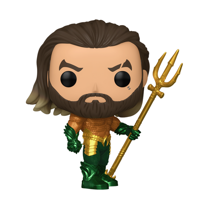 Funko Pop Movies: DC Aquaman y El Reino Perdido - Aquaman Traje de Heroe