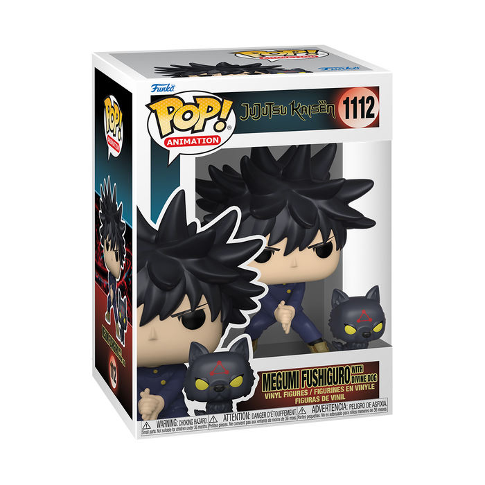 Funko Pop & Buddy: Jujutsu Kaisen - Megumi Fushiguro con Perro Demonio