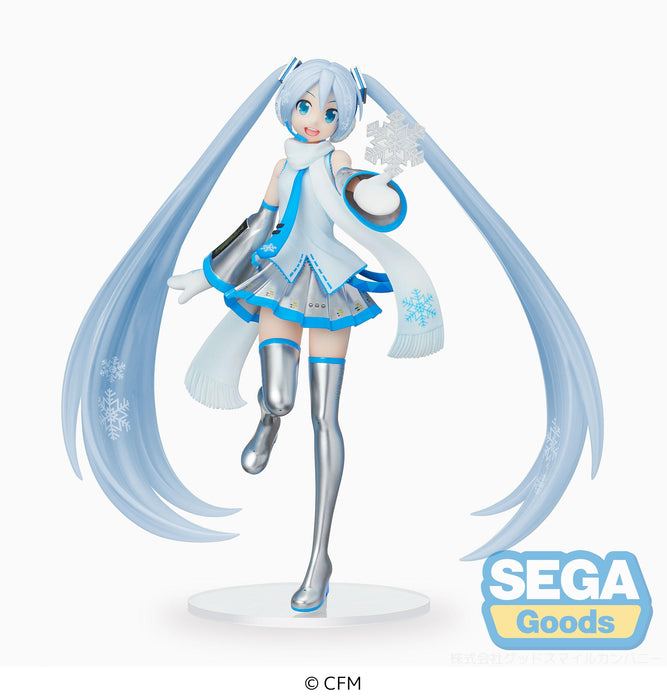 Sega Figures Luminasta: Hatsune Miku - Snow Miku Sky Town